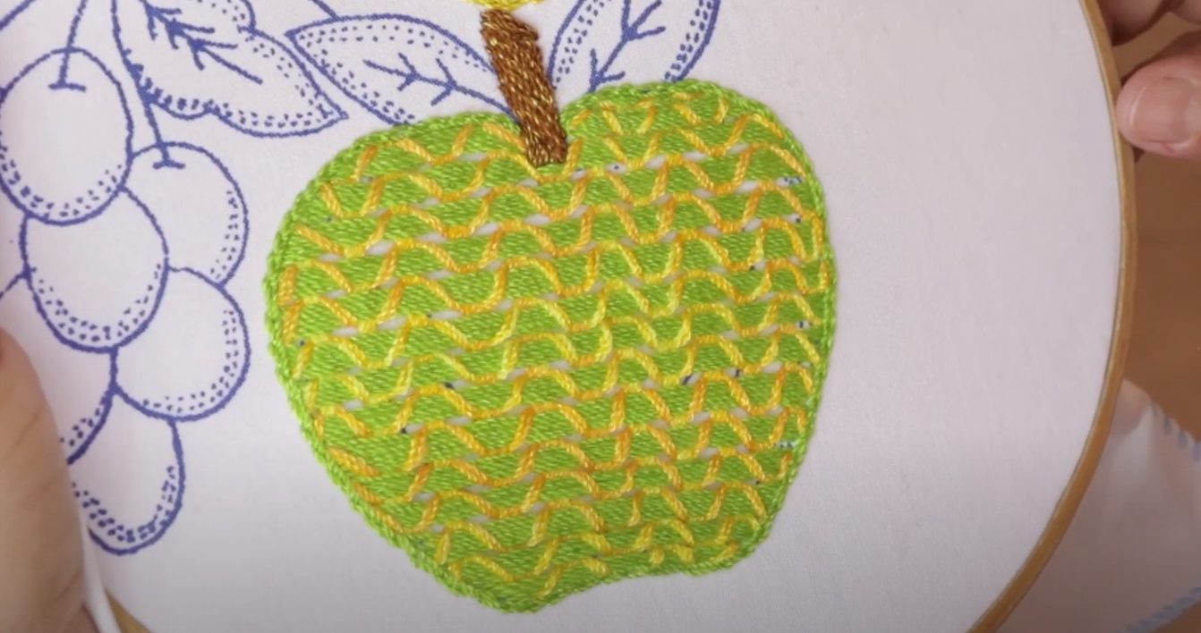 Puntada de MANZANA FACIL 🍏| BF 26