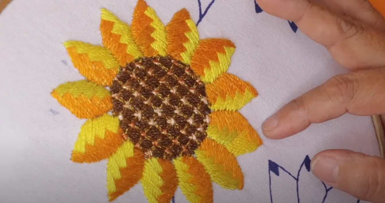 Bordado fantasia GIRASOL 🌻 | BF 44