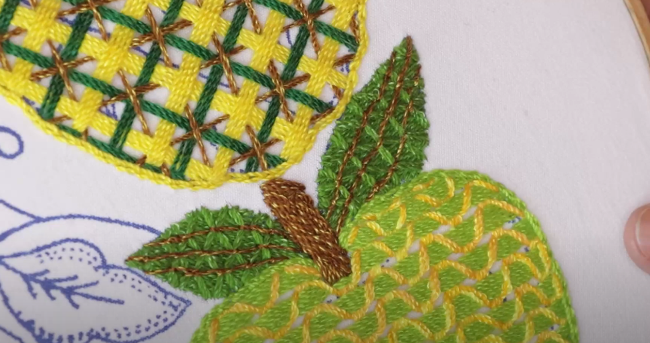 Puntada de HOJAS FACIL 🌱| BF 28