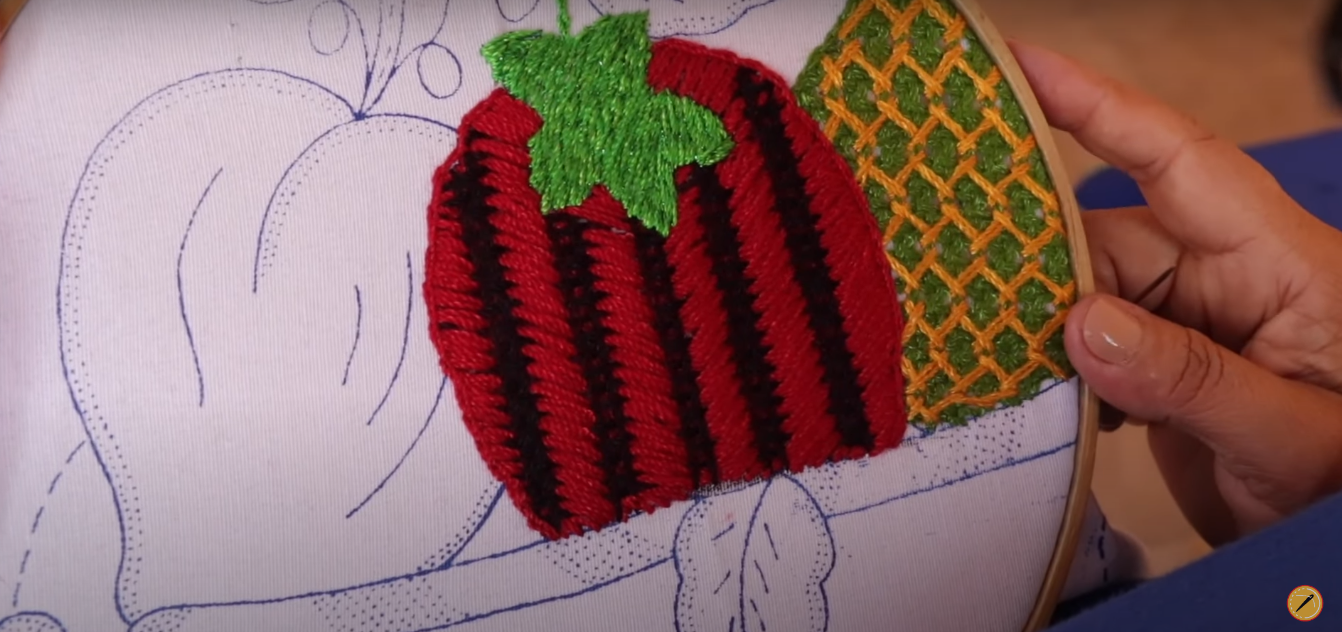 🍓 Puntada FACIL para FRESA | BF 84