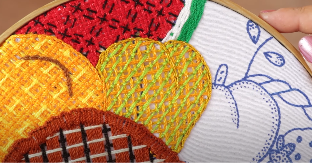 Guía Completa para Bordar un Hermoso Durazno