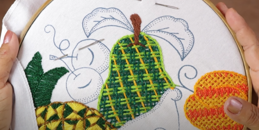 ¡MIRA LO FACIL QUE ES ESTA PUNTADA PARA PERAS!